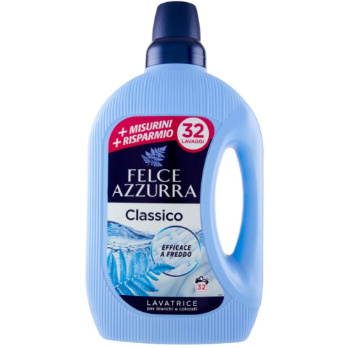 Жидкое универсальное средство для стирки Felce Azzurra Classico, 1.595 л, 32 стирки